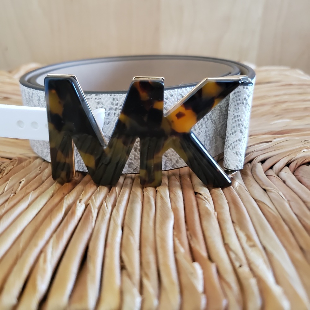 Michael Kors MK Signature Logo Belt NEW!